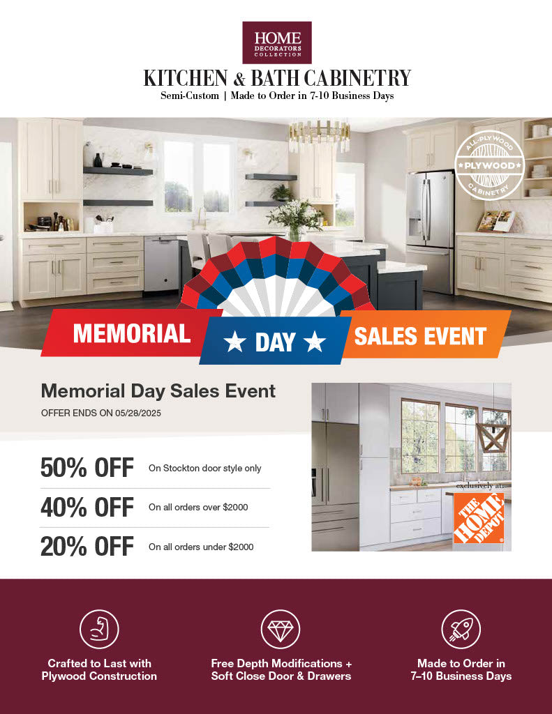 Memorial Day Sales Event: Up to 50% Off Home Decorators Collection