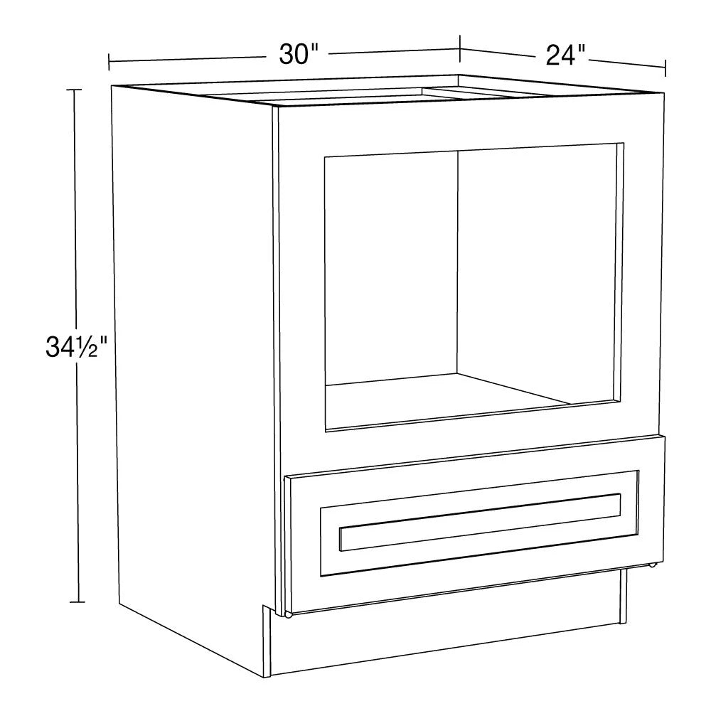 Microwave Oven Base Cabinet