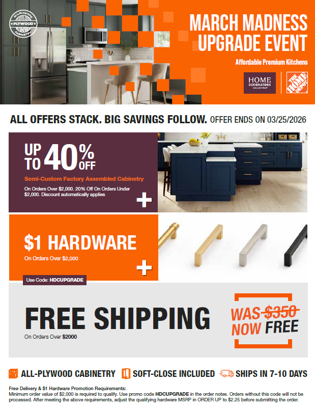 March Madness Upgrade Event! Stack Your Savings!