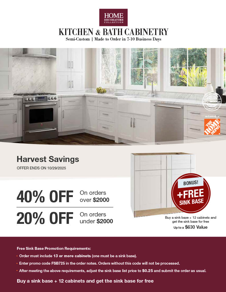 Harvest Savings! Up to 40% Off Home Decorators Collection