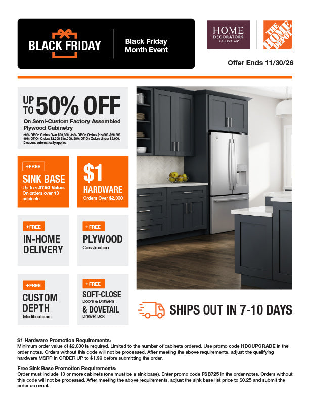 Black Friday Month Event: Up to 50% Off & More!