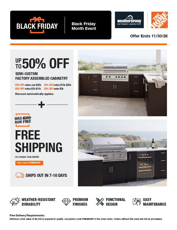 Black Friday Month Event: Up to 50% OFF + Free Delivery!