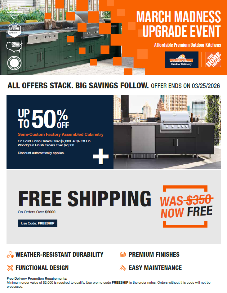 March Madness Upgrade Event! Up to 50% + Free Delivery